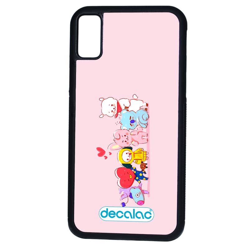 كفر آيفون X بتصميم شخصيات BT21 المحبوبة كفر آيفون X بتصميم شخصيات BT21 المحبوبة