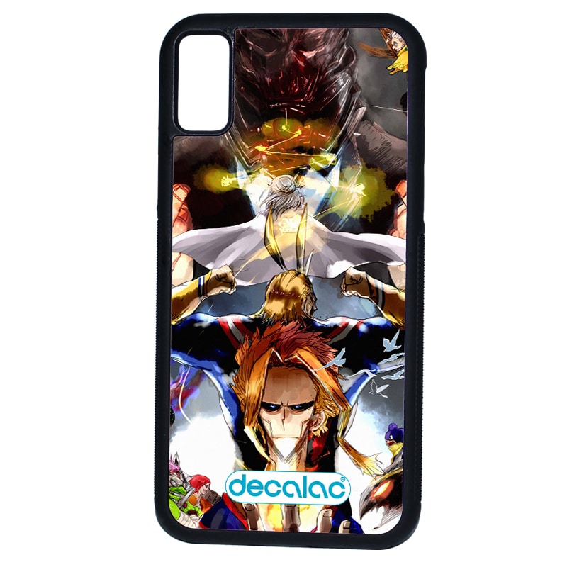 كفر آيفون X بتصميم شخصيات أكاديميتي للأبطال كفر آيفون X بتصميم شخصيات أكاديميتي للأبطال