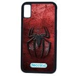 كفر آيفون X بتصميم شعار سبايدرمان