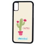 كفر آيفون X بتصميم صبار رسم