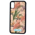 كفر آيفون X بتصميم طائر الفلامنجو