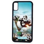 كفر آيفون X بتصميم عائلة كونغ فو باندا