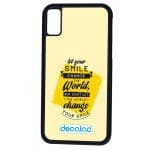 كفر آيفون X بتصميم عبارات انجليزيه