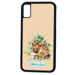 كفر آيفون X بتصميم غزال صغير