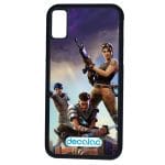 كفر آيفون X بتصميم قتال الزومبي فورت نايت