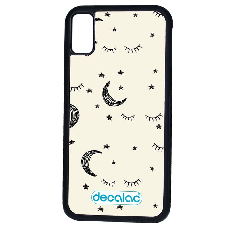 كفر آيفون X بتصميم قمر ونجوم كفر آيفون X بتصميم قمر ونجوم