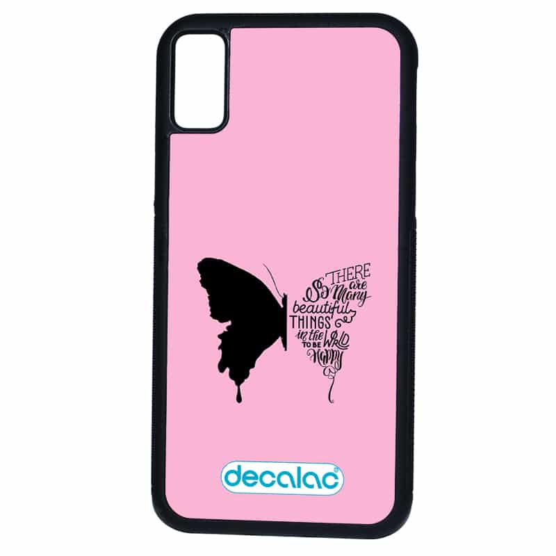 كفر آيفون X بتصميم نصف فراشة كفر آيفون X بتصميم نصف فراشة