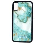 كفر آيفون XR بتصميم أزرق ذهبي