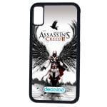كفر آيفون XR بتصميم أساسنز كريد الجناح الأسود