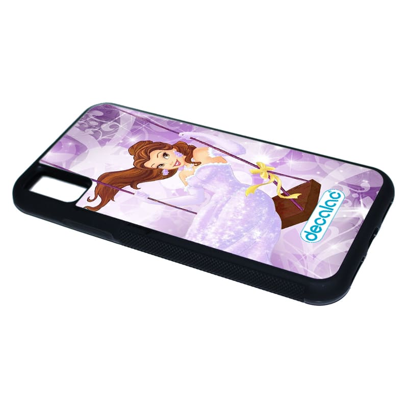 كفر-آيفون-XR-بتصميم-الاميرة-بيلا-بفستان-لامع-2