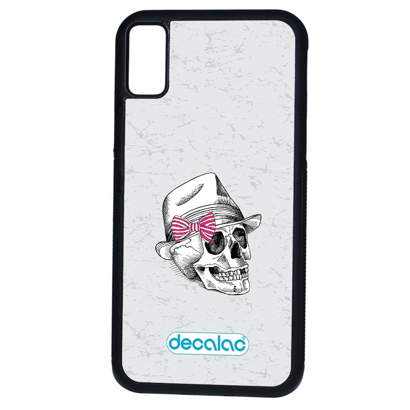 كفر آيفون XR بتصميم جمجمه بقبعه كفر آيفون XR بتصميم جمجمه بقبعه