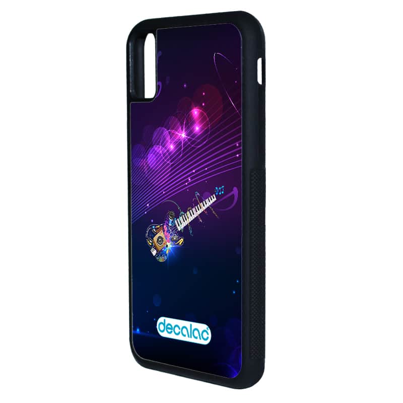 كفر-آيفون-XR-بتصميم-جيتار-ومفاتيح-بيانو-1