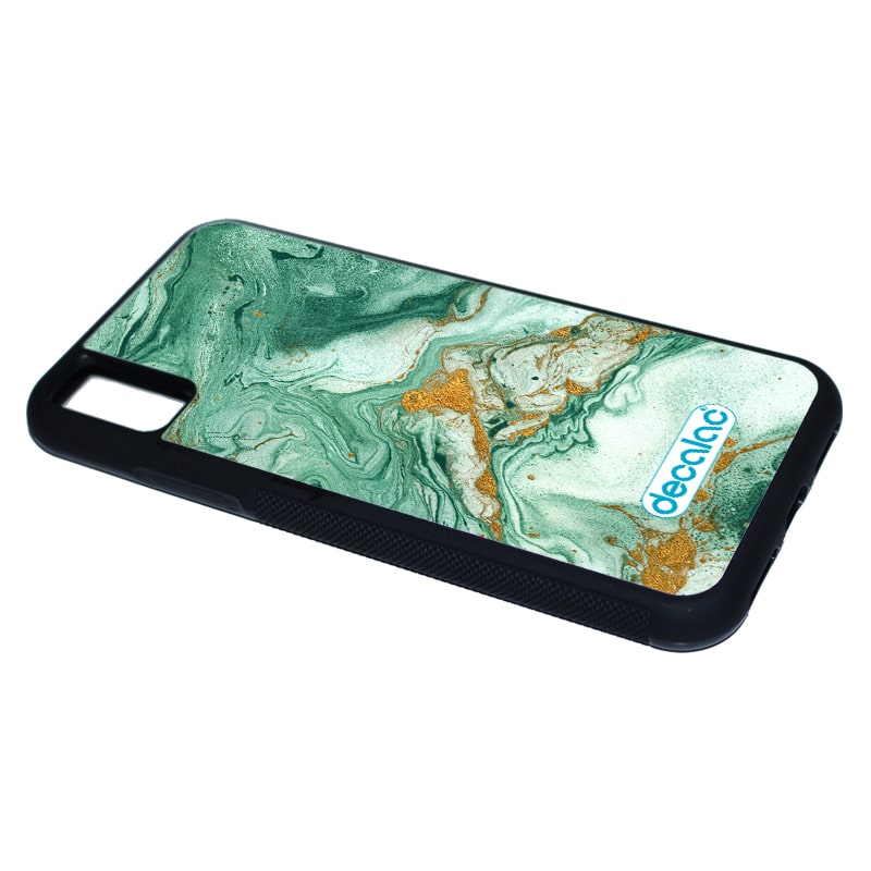 كفر-آيفون-XR-بتصميم-ذهبي-وأخضر-2