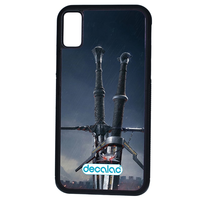 كفر آيفون XR بتصميم سيف فضي أفعواني من ذا ويتشر 3 وايلد هانت كفر آيفون XR بتصميم سيف فضي أفعواني من ذا ويتشر 3 وايلد هانت