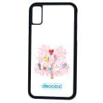 كفر آيفون XR بتصميم شجرة الكرز شخصيات BT21