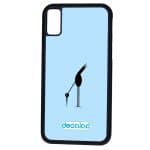 كفر آيفون XR بتصميم طائر أسود