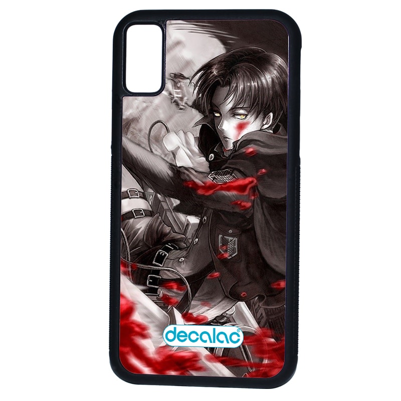 كفر آيفون XR بتصميم قتال ليفاي هجوم العمالقة كفر آيفون XR بتصميم قتال ليفاي هجوم العمالقة