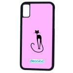 كفر آيفون XR بتصميم قطه انيقه