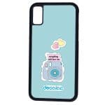 كفر آيفون XR بتصميم كرتون كاميرا