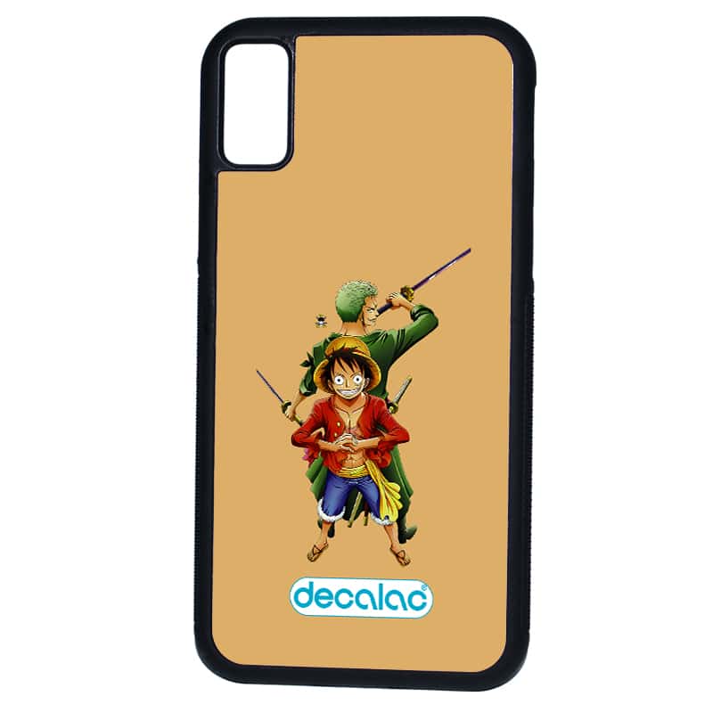 كفر آيفون XR بتصميم لوفي و زورو ون بيس كفر آيفون XR بتصميم لوفي و زورو ون بيس