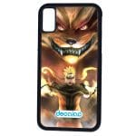 كفر آيفون XR بتصميم ناروتو وكوراما الكيوبي