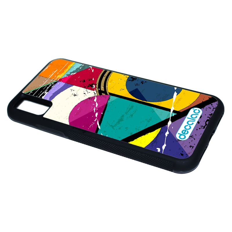 كفر-آيفون-XS-بتصميم-اشكال-هندسيه-2