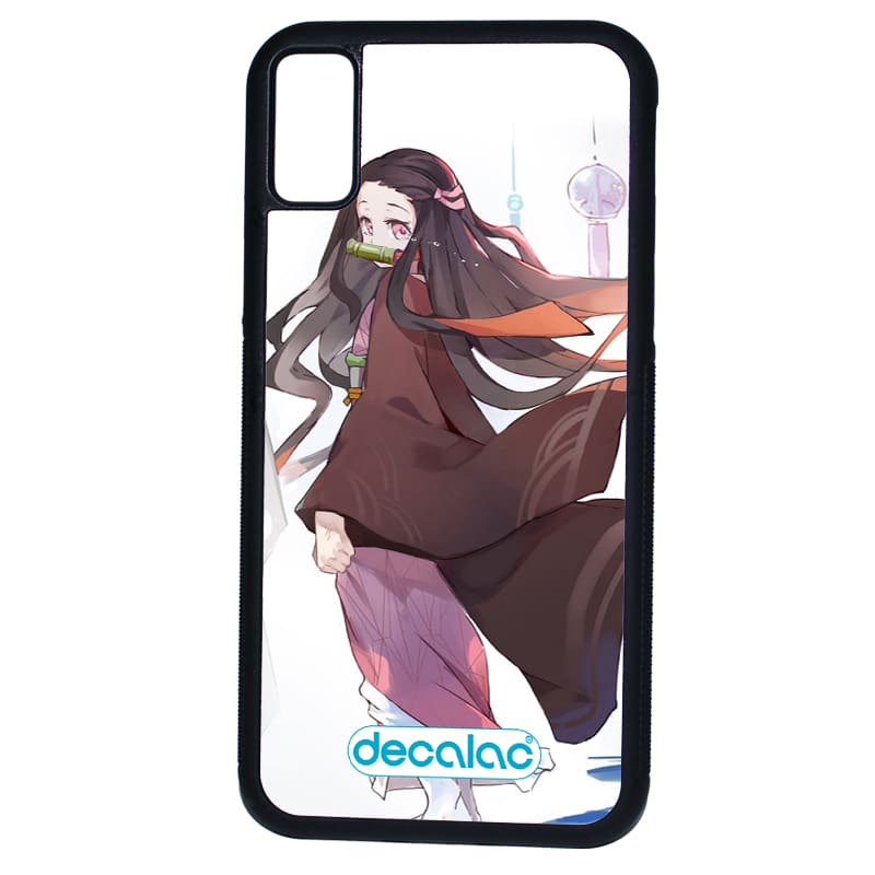 كفر آيفون XS بتصميم الجميلة نيزوكو قاتل الشياطين كفر آيفون XS بتصميم الجميلة نيزوكو قاتل الشياطين