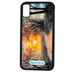 كفر آيفون XS بتصميم انعكاس الغروب