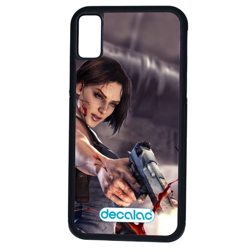 كفر آيفون XS بتصميم جيل فالنتاين اطلاق النار رزدنت ايفل 3 كفر آيفون XS بتصميم جيل فالنتاين اطلاق النار رزدنت ايفل 3