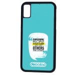 كفر آيفون XS بتصميم دع القلق