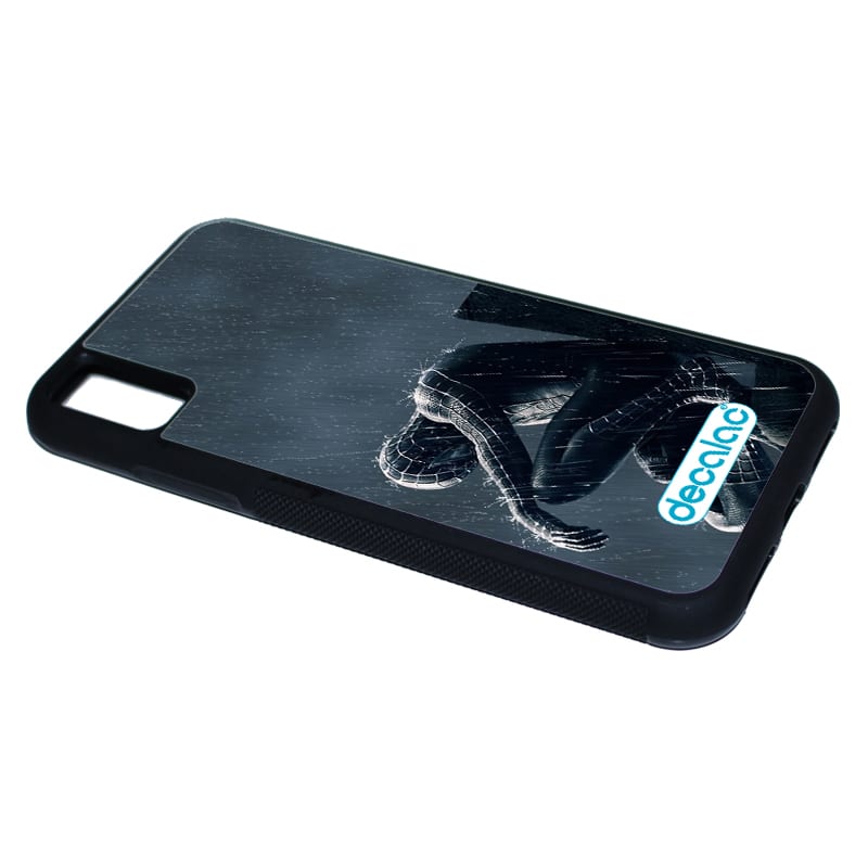 كفر-آيفون-XS-بتصميم-سبايدر-مان-الاسود-2