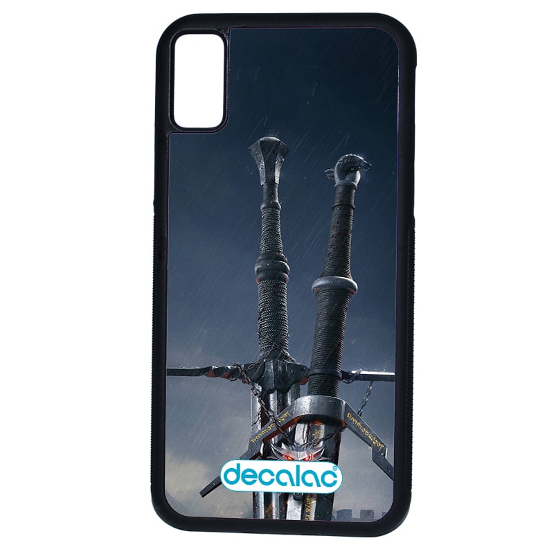 كفر آيفون XS بتصميم سيف فضي أفعواني من ذا ويتشر 3 وايلد هانت كفر آيفون XS بتصميم سيف فضي أفعواني من ذا ويتشر 3 وايلد هانت