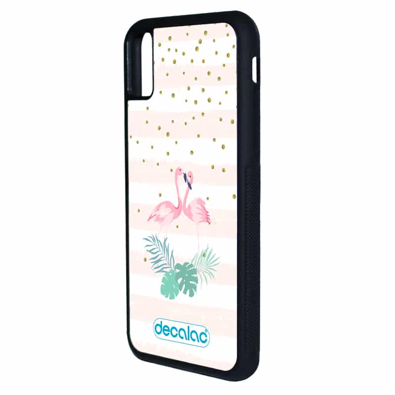 كفر-آيفون-XS-بتصميم-طائر-الفلامنجو-1