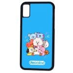 كفر آيفون XS بتصميم عناق أر جي شخصيات BT21