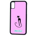 كفر آيفون XS بتصميم قطه انيقه