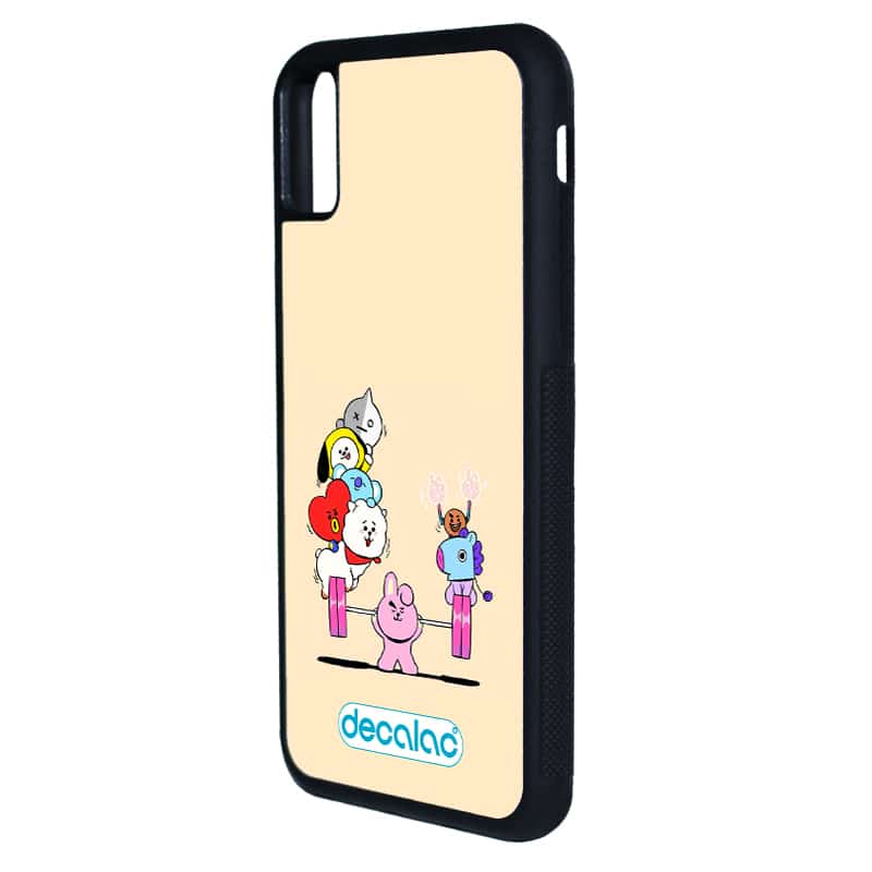 كفر-آيفون-XS-بتصميم-قوه-كوكي-شخصيات-BT21-1