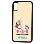 كفر آيفون XS بتصميم قوه كوكي شخصيات BT21