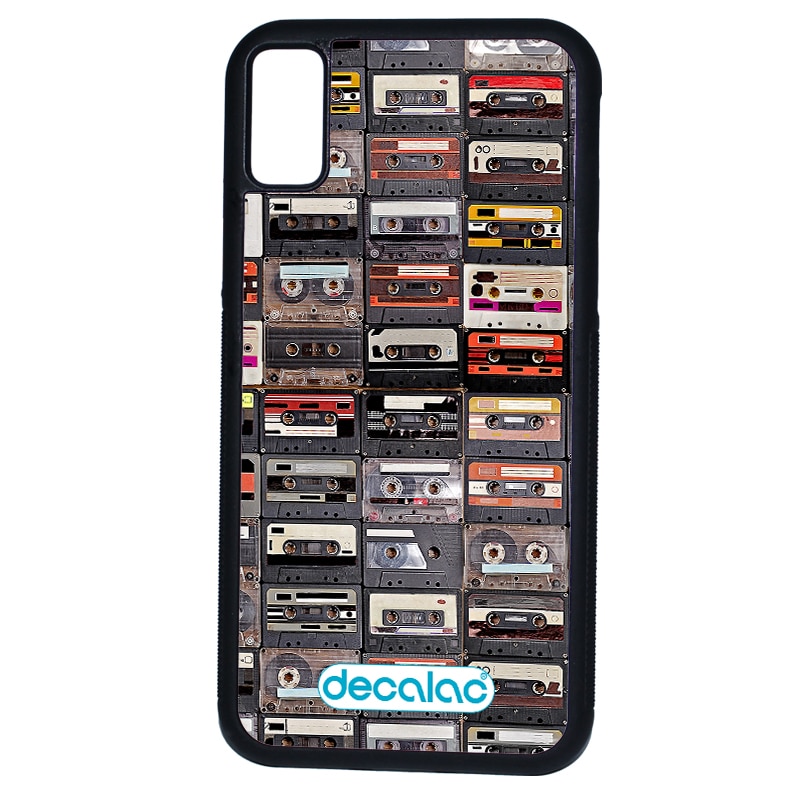كفر آيفون XS بتصميم كاسيت موسيقي كفر آيفون XS بتصميم كاسيت موسيقي