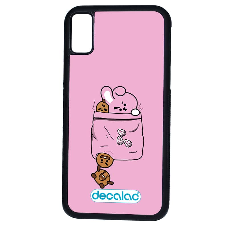 كفر آيفون XS بتصميم كوكي و شوكي شخصيات BTS كفر آيفون XS بتصميم كوكي و شوكي شخصيات BTS