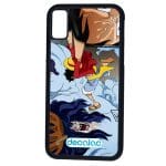 كفر آيفون XS بتصميم لوفي ضد سيزار ون بيس