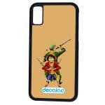 كفر آيفون XS بتصميم لوفي و زورو ون بيس