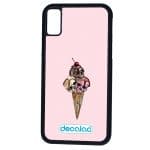 كفر آيفون XS بتصميم مثلجات الجماجم