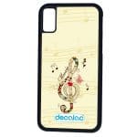 كفر آيفون XS بتصميم نغمة موسيقية جميلة