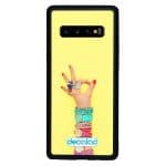 كفر جلاكسي اس 10 بتصميم اكسسوارات يد امرأة