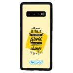 كفر جلاكسي اس 10 بتصميم عبارات انجليزيه