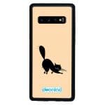 كفر جلاكسي اس 10 بتصميم قط اسود