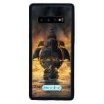 كفر جلاكسي اس 10 بلس بتصميم أساسنز كريد بلاك فلاغ