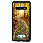 كفر جلاكسي اس 10 بلس بتصميم أوراق الخريف