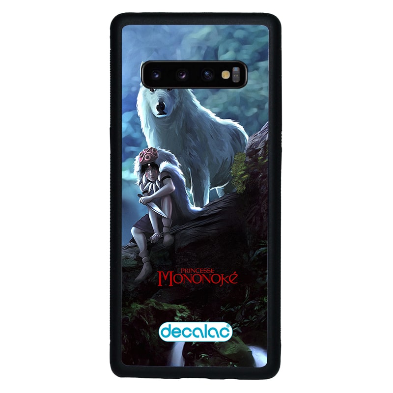 كفر جلاكسي اس 10 بلس بتصميم الاميرة مونونوكي مع ذئب كفر جلاكسي اس 10 بلس بتصميم الاميرة مونونوكي مع ذئب