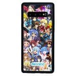 كفر جلاكسي اس 10 بلس بتصميم الشخصيات اللطيفه كل الانميات